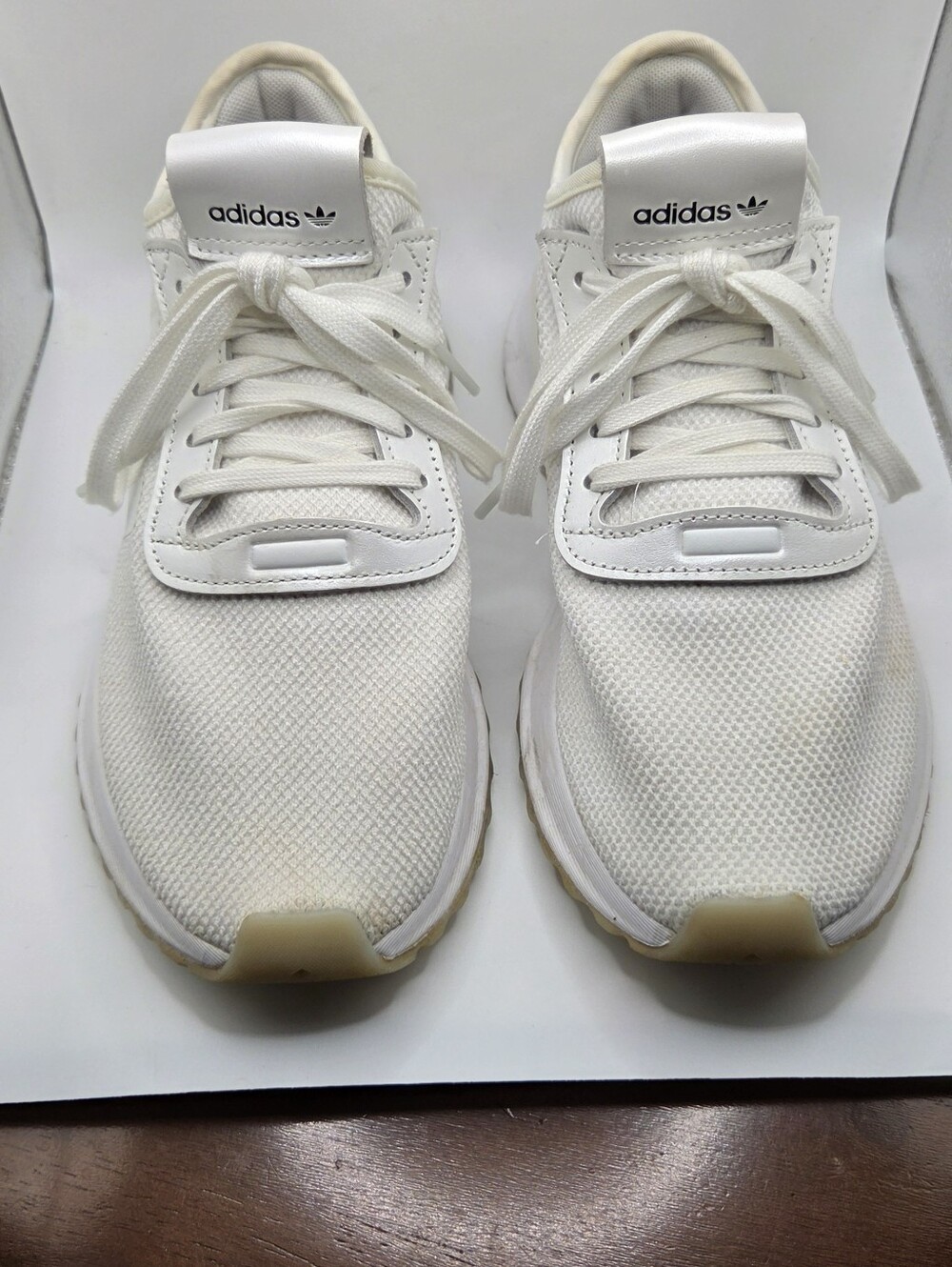 Womens Adidas White Running Sneakers
